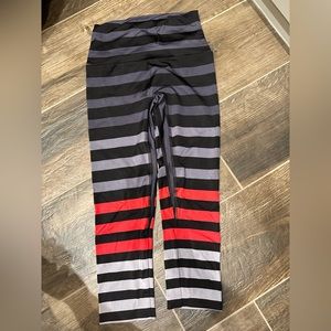 KDeer cropped striped leggings